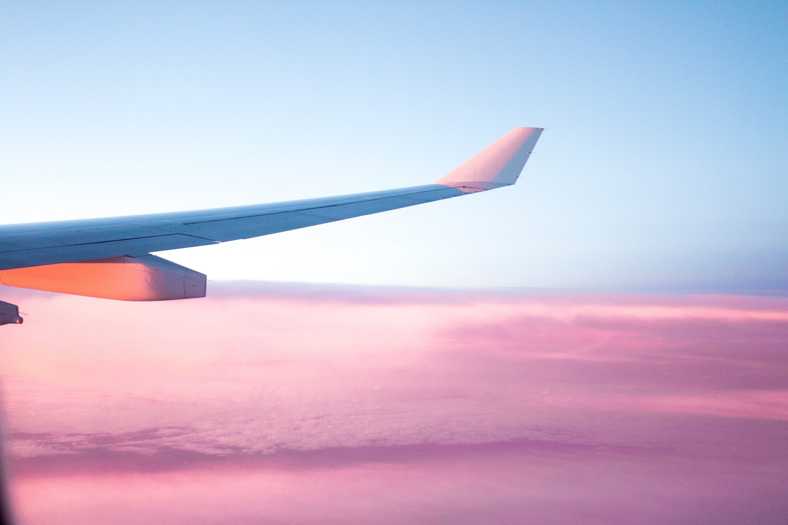 An aeroplane to represent International Trade at DfT.