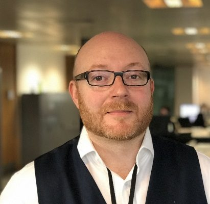 Grant Springford, Internal Communications professional at DfTc.