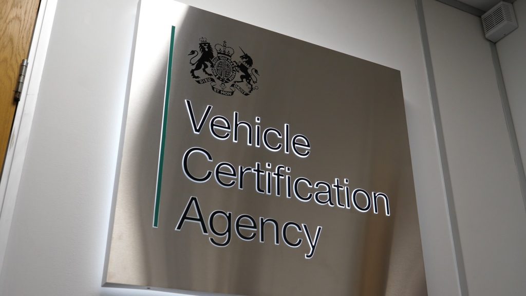 VCA sign on office wall